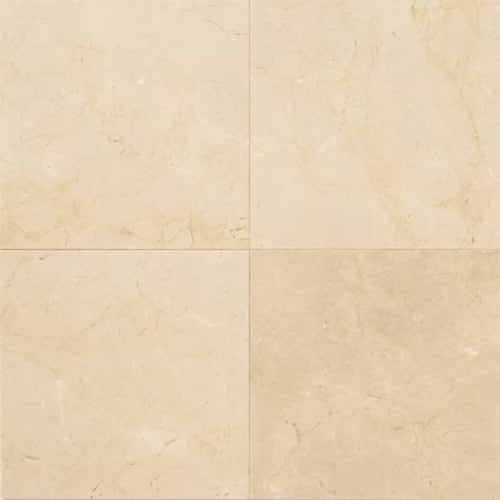 Marble in Crema Marfil El-12x24-Polished
