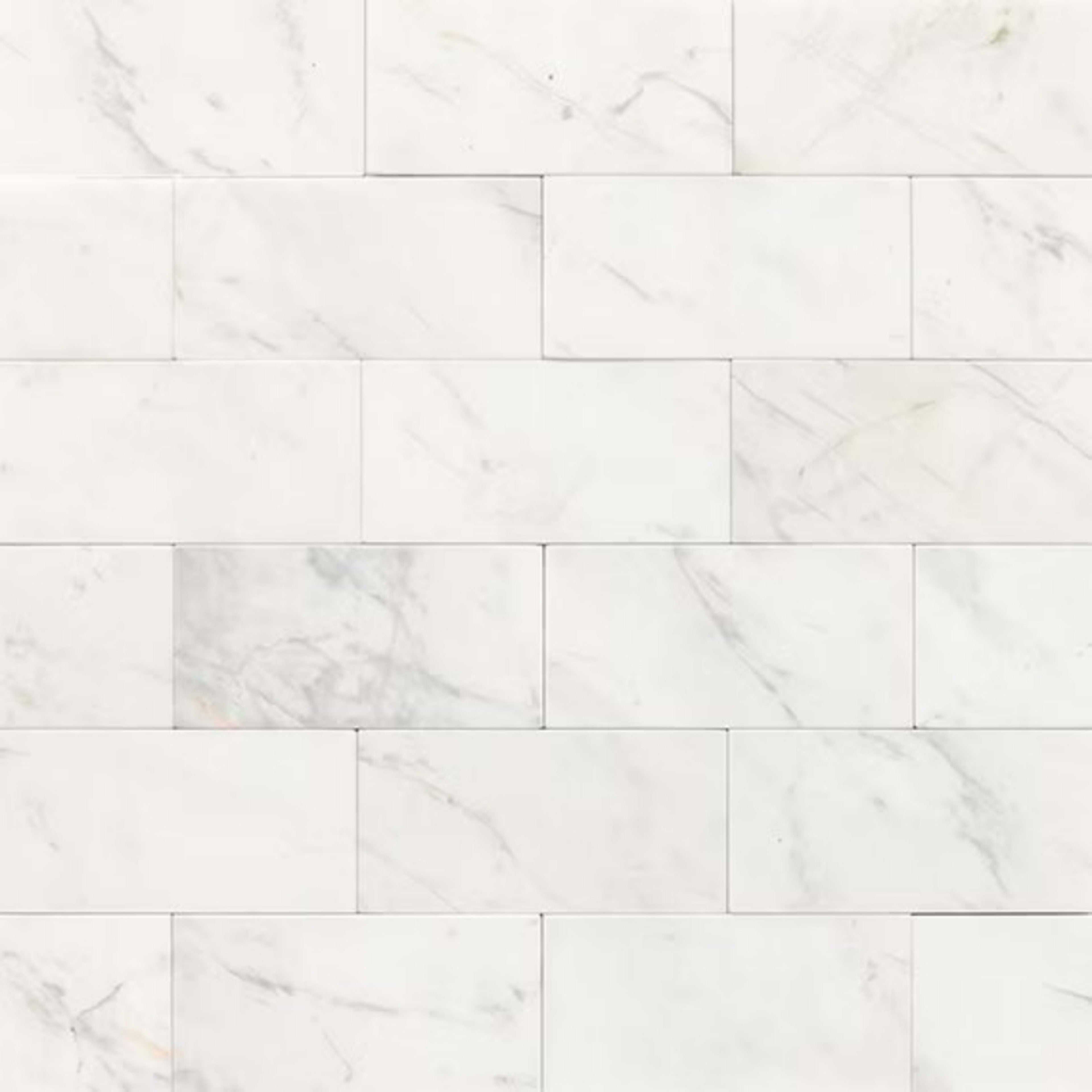 Marble in Contempo White-3x6-Polished Natural Stone