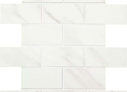 Mirasol in Bianco Carrara-2x4