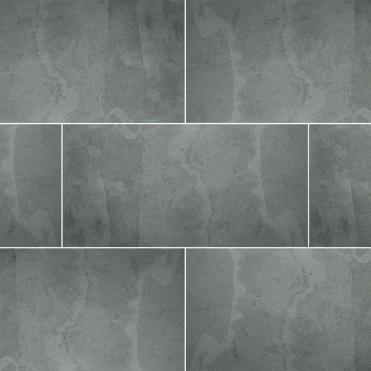 Montauk Black in Montauk Black - 18x36 Natural Stone