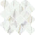 Mythique Marble in Calacatta Matte Arabesque Tile