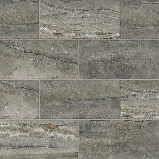 Metrostone - 12x24 in Opal Luxury Vinyl
