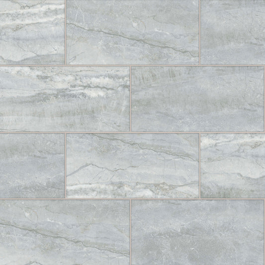 Metrostone - 12x24 in Milk Stone Luxury Vinyl