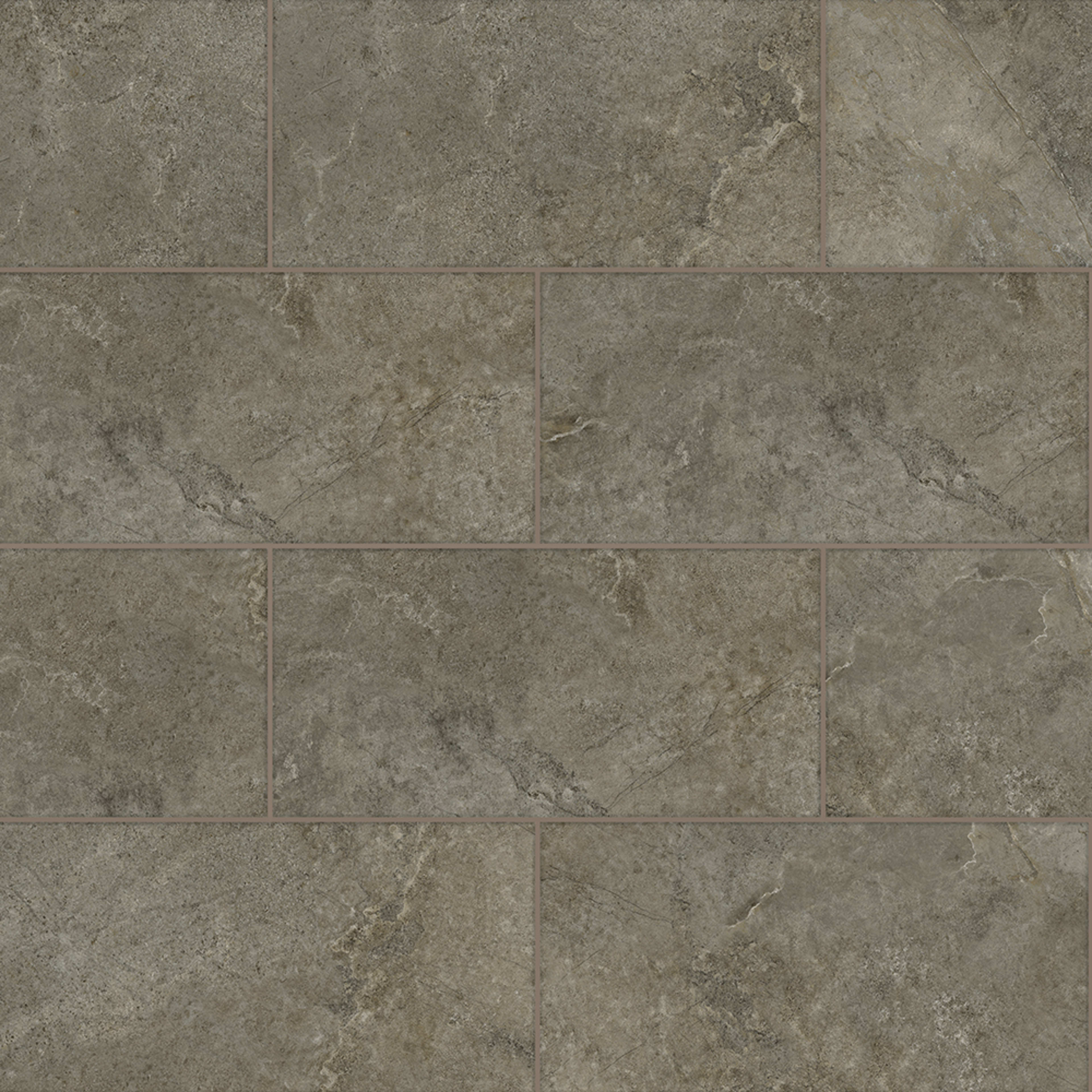Metrostone - 12x24 in Natural Brown Luxury Vinyl
