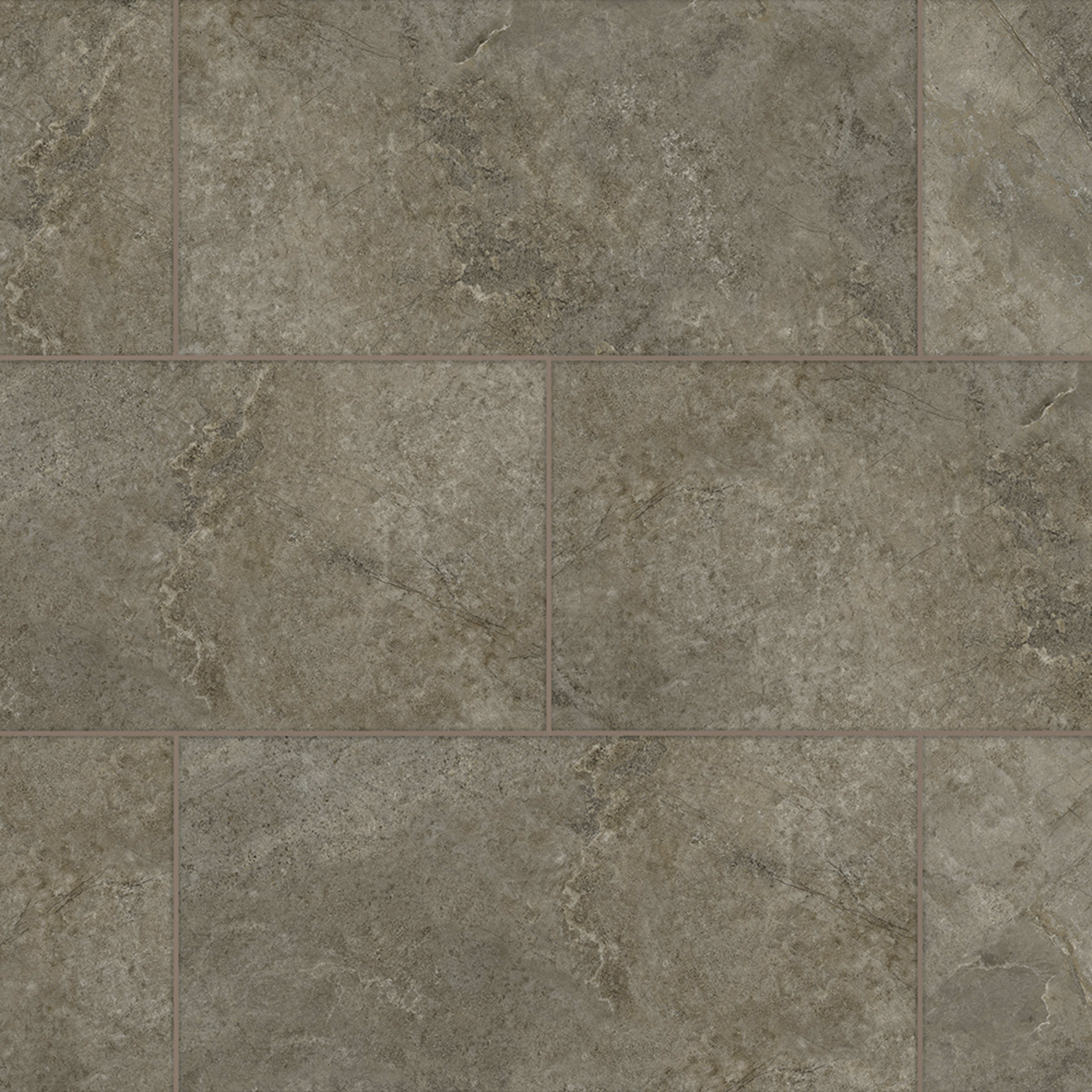 Metrostone - 16x32 in Natural Brown Luxury Vinyl