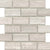 Metro in Cream 2" X 4" Bevel Mosaic Natural Stone