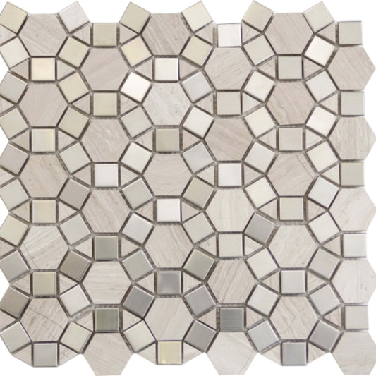 Metro in Cream - Gem Honed Natural Stone