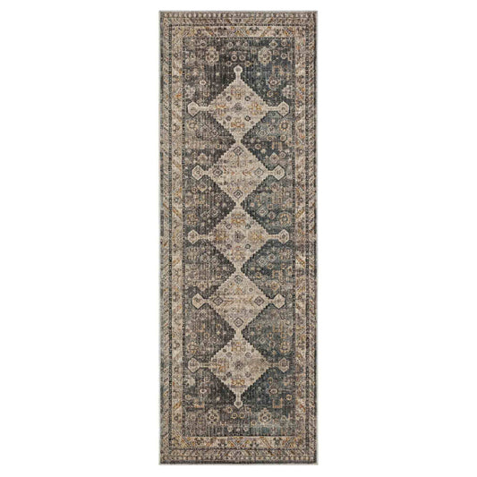 Milo Grey in Grey 2'7"x7'3" Area Rugs