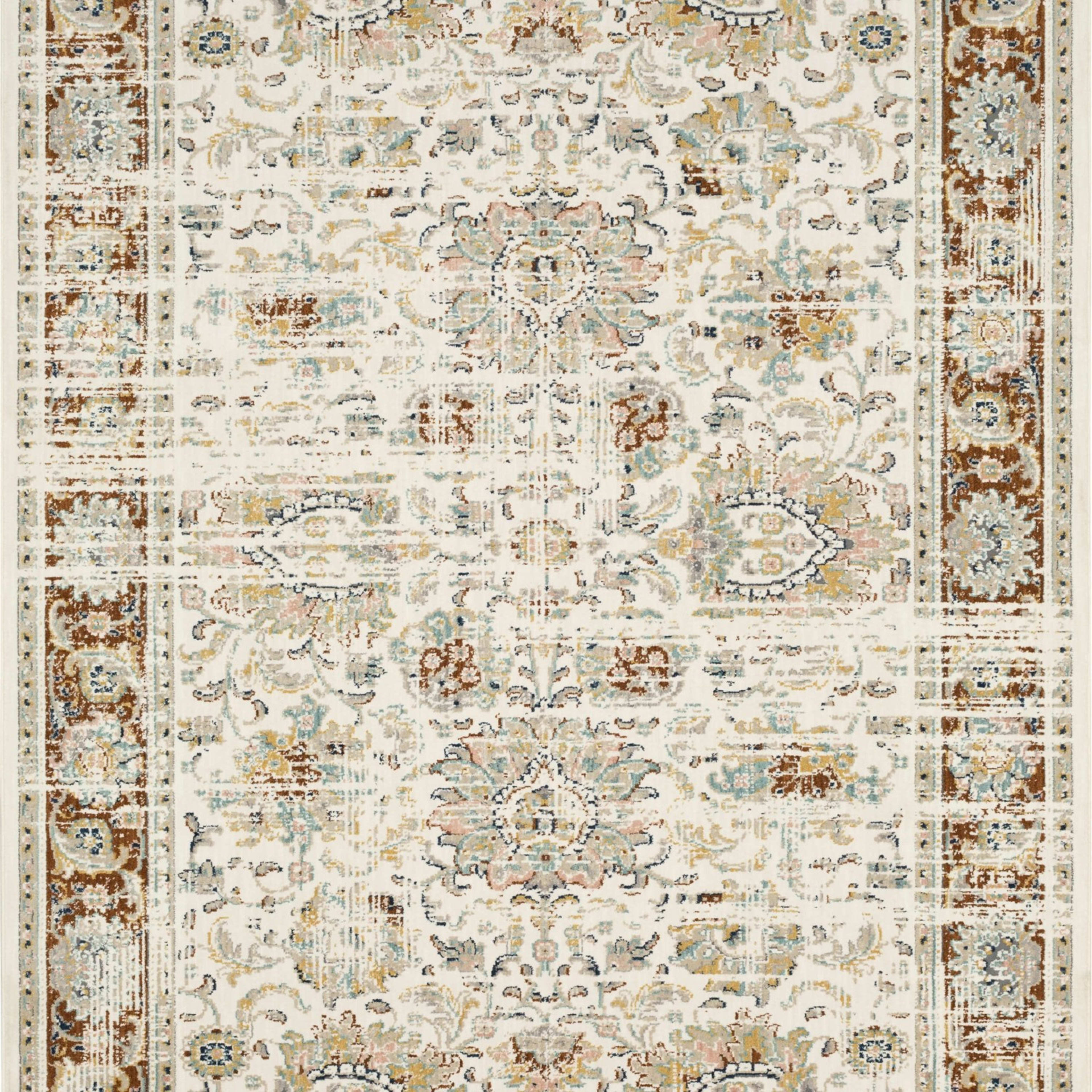 Mistral Rust in Rust Area Rugs
