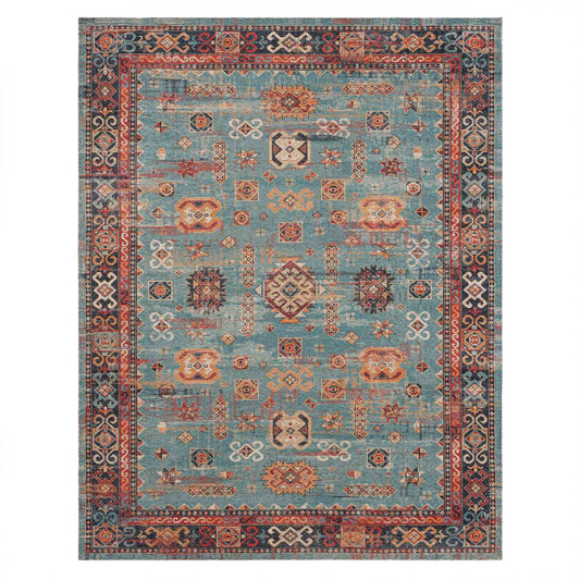 Mombasa Aquamarine in Aquamarine 5'X8' Area Rugs