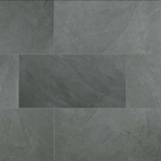 Montauk Black in Montauk Black 24x48 Natural Stone