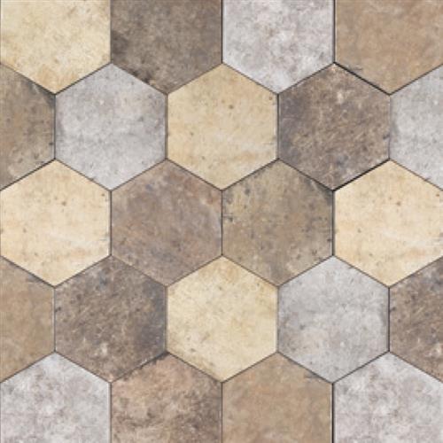 New York in Broadway Hexagon - 1010 Tile