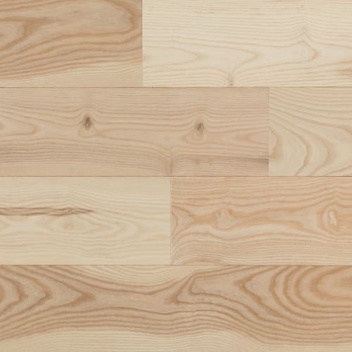 Naked Collection - Smooth White Ash Solid 3/4 in Naked 3.25