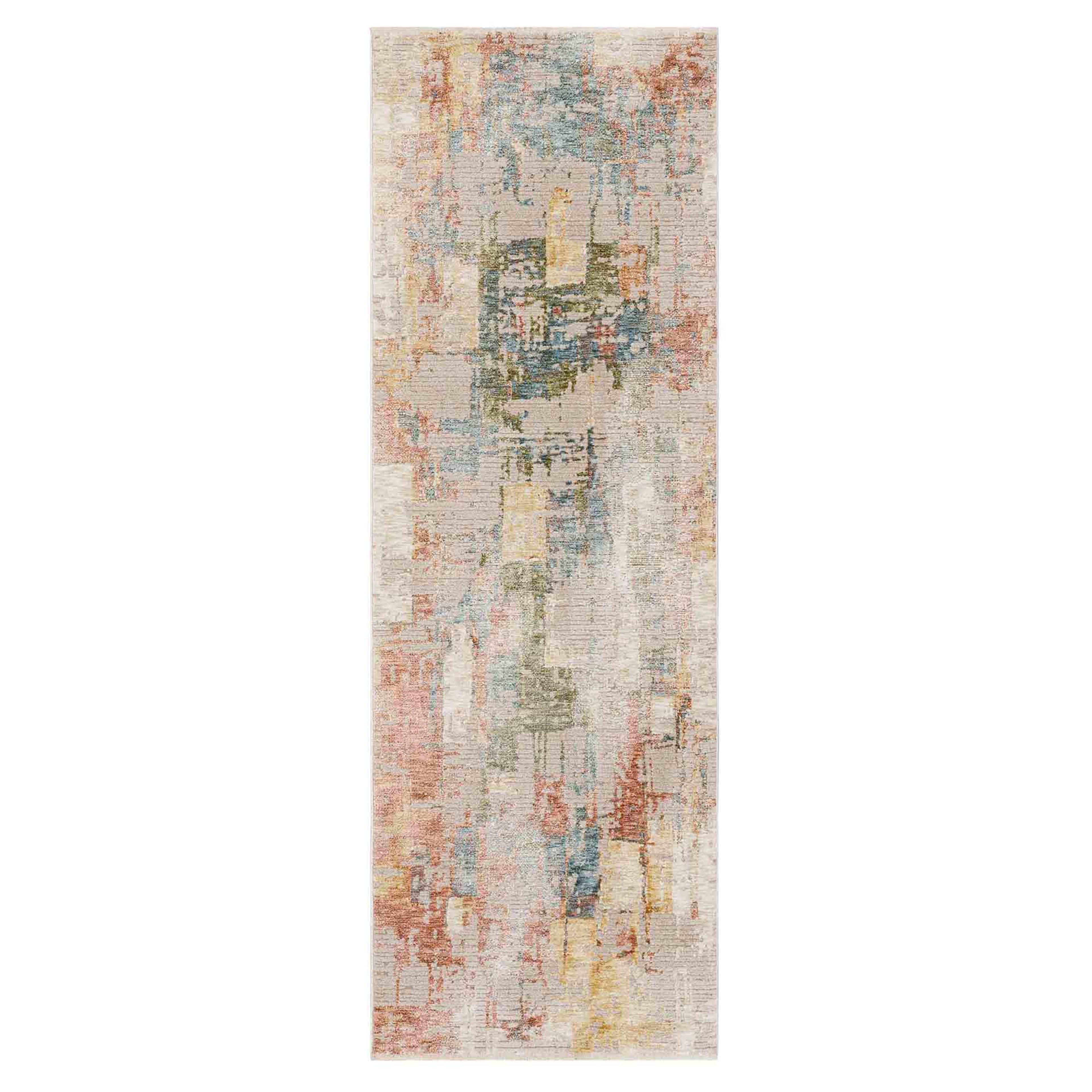 Nostalgic Cream in Cream 2'6"x7'6" Area Rugs