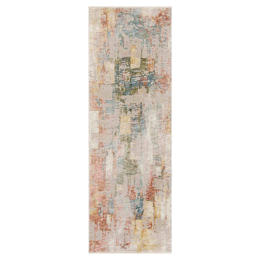 Nostalgic Cream in Cream 2'6"x7'6" Area Rugs