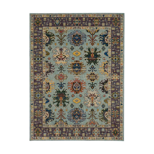 Obsession Blue in Blue 8'X11' Area Rugs
