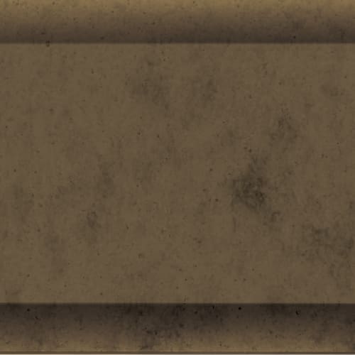 Obsidian in Antique Bronze 3x9 Beveled Glossy