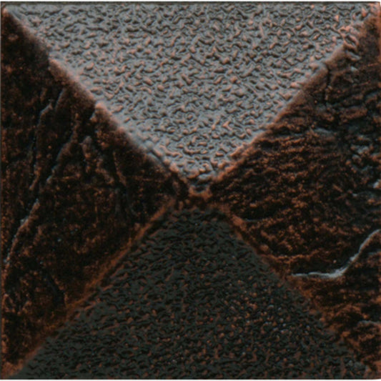 Armor in Oil Rub Bronze - Deco 2 X 2 - Style 2 Metal Tile