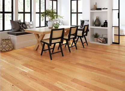 Origins Collection - Brushed Red Oak Solid 3/4 in Natural 3.25