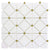 Dazzle in Limelight Gold Glass Tile
