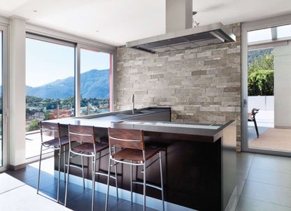 Ledgerstone in Argento Honed