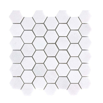 Stone & Marble in Thassos/Natural _ Hexagon Tile