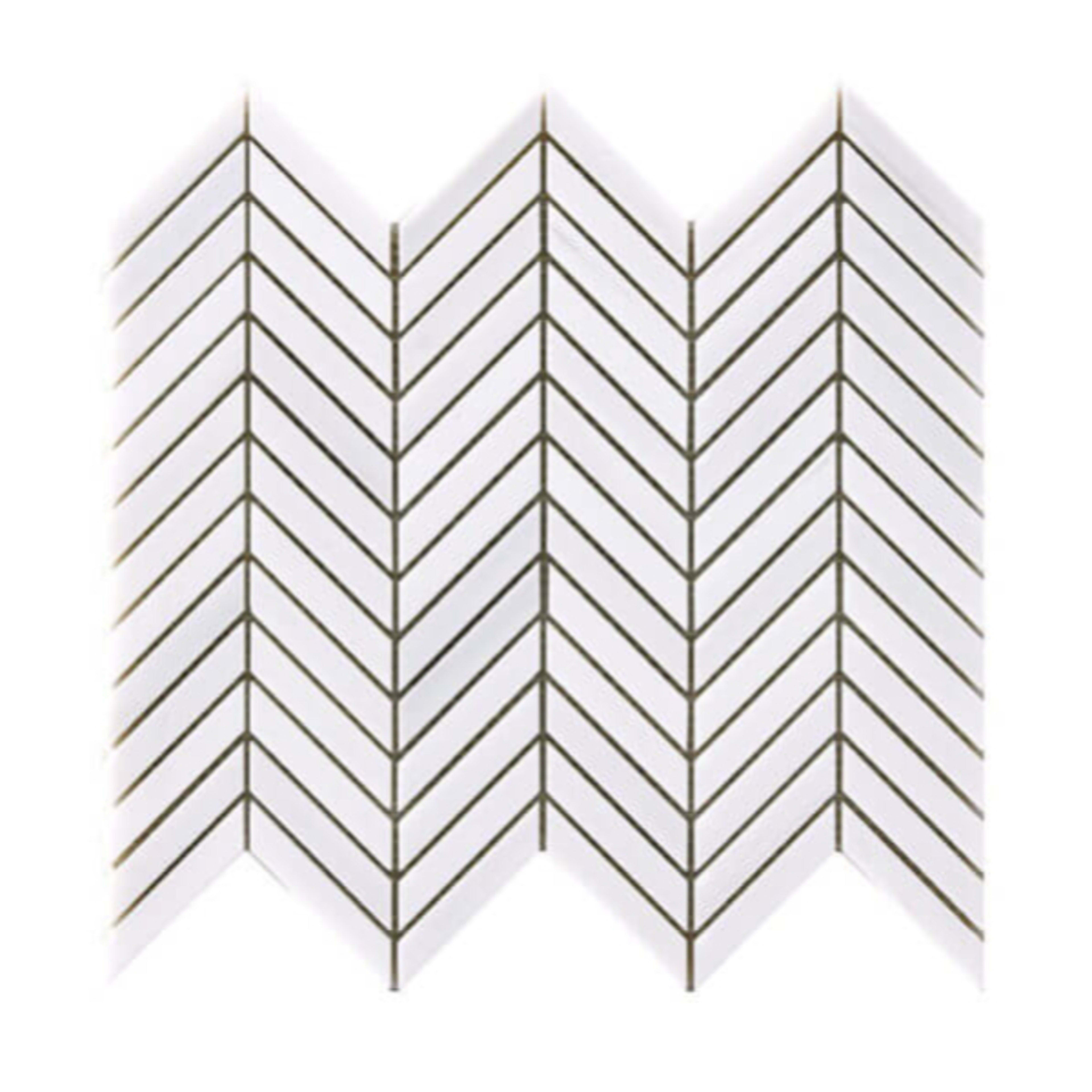 Stone & Marble in Dolomite/Natural _ Chevron Tile