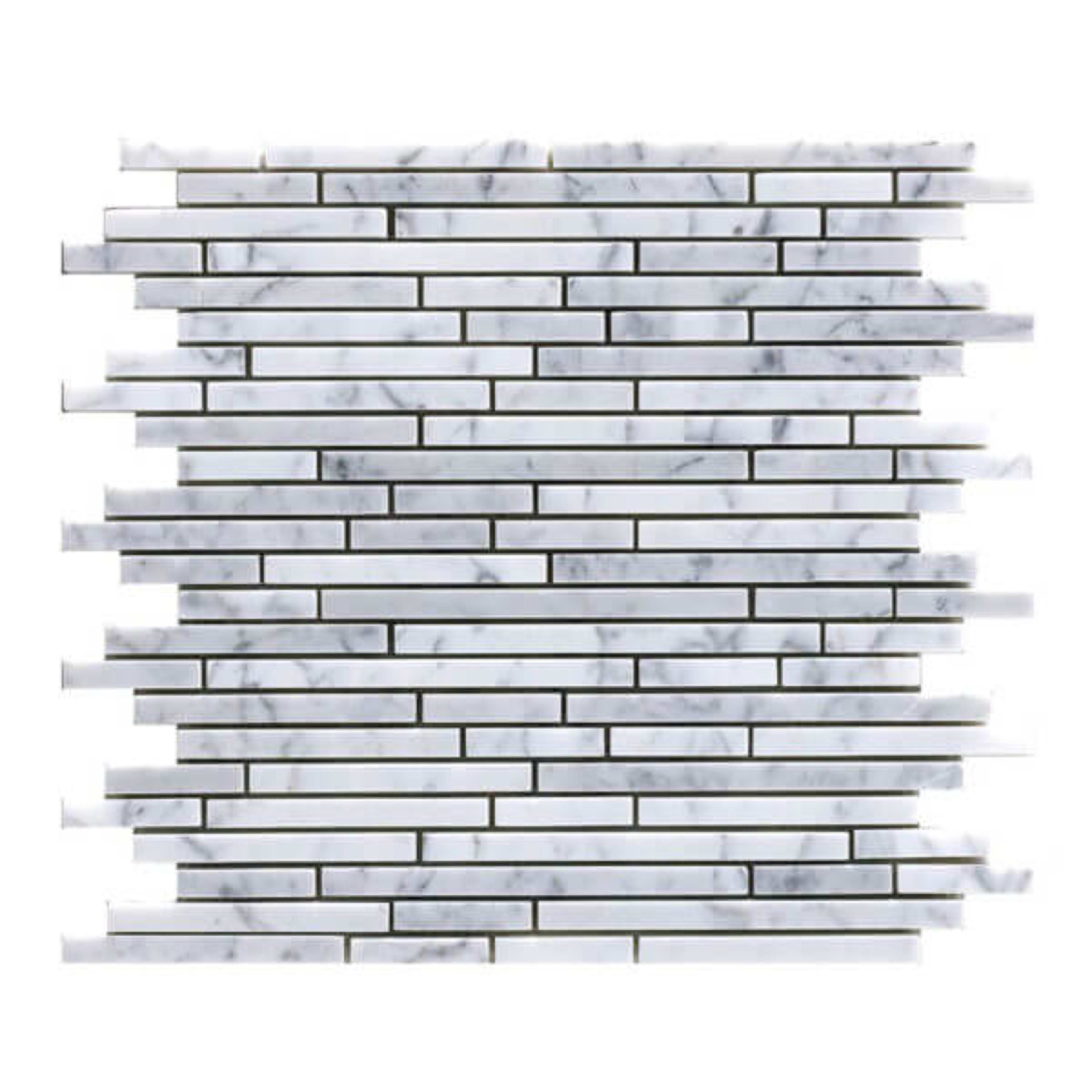 Stone & Marble in Statuario/Natural _ Sticks Tile