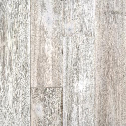 Modern Rustic in Oyster White Hardwood