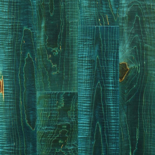 Infusion in Turquoise Mosaic Hardwood