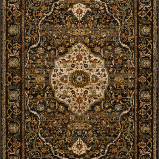 Petra Charcoal in Charcoal Area Rugs