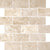 Travertine in Ivory Tumbled 2x4-Brick Natural Stone