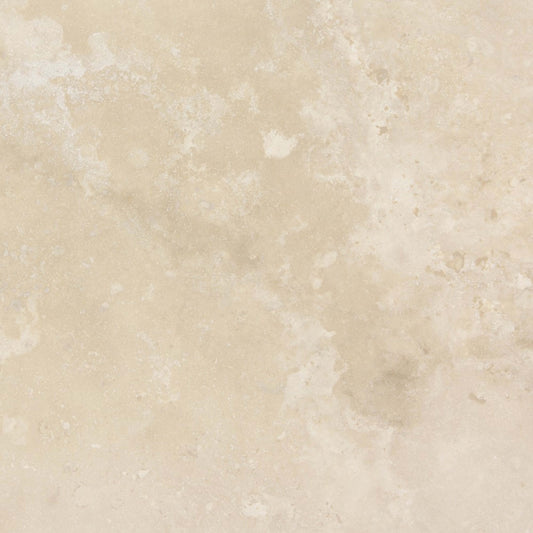 Travertine in Ivory Filled & Honed 12x12 Natural Stone