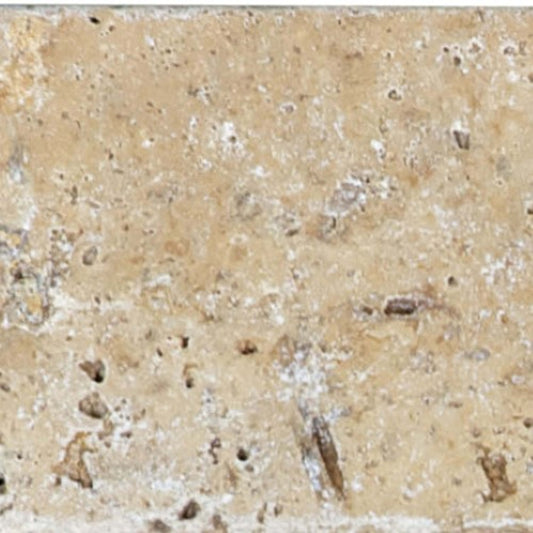 Travertine in Picasso Tumbled 3x6 Natural Stone