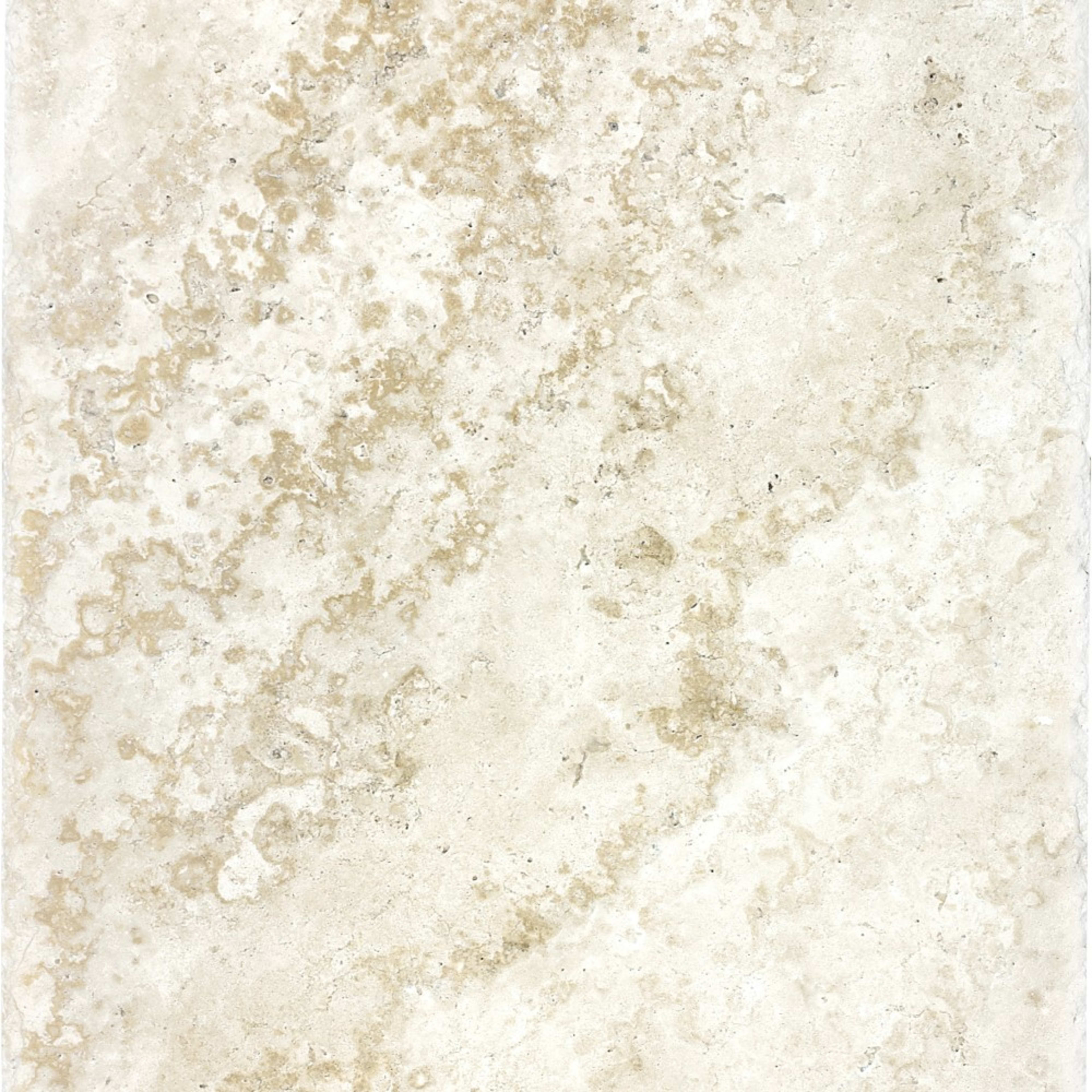 Travertine in Ivory Chiseled Edge 16x24 Natural Stone