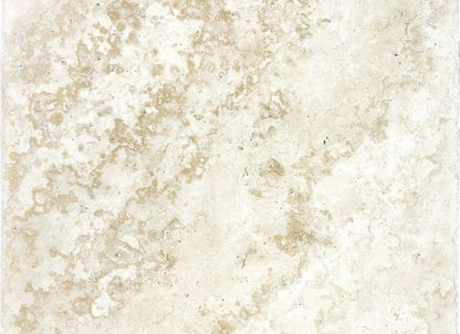 Travertine in Ivory Chiseled Edge 16x24