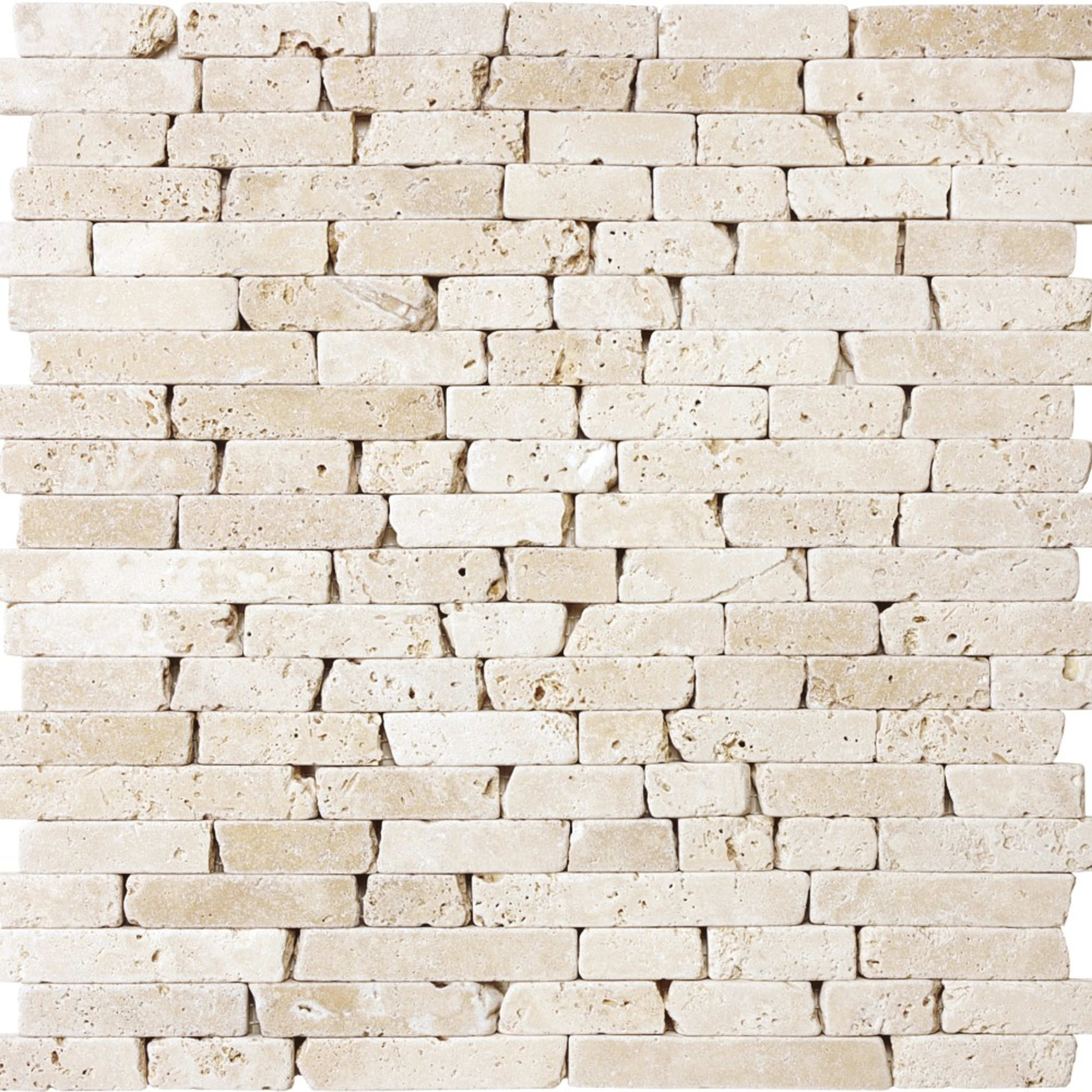 Travertine in Ivory Tumbled Rsp5/8 Natural Stone
