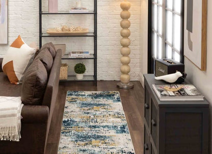 Placid Majolica Blue in Majolica Blue 2'4"x7'10"