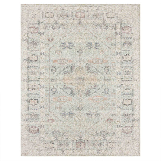 Prieska Light Teal in Light Teal 2'4"x8' Area Rugs