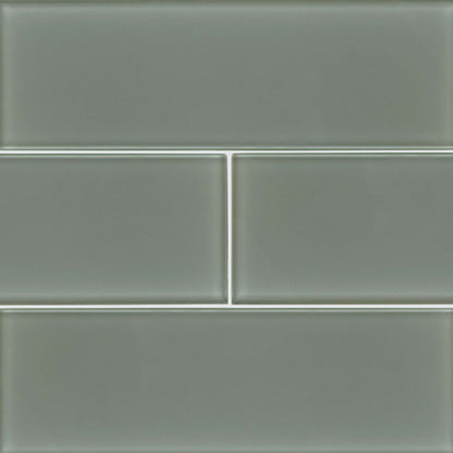Prudent in Prudent Spring Glass 4x12 Glass Tile