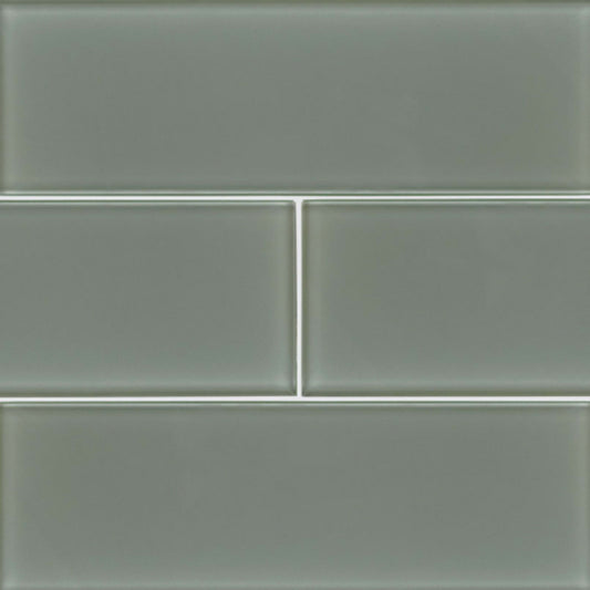 Prudent in Prudent Spring Glass 4x12 Glass Tile