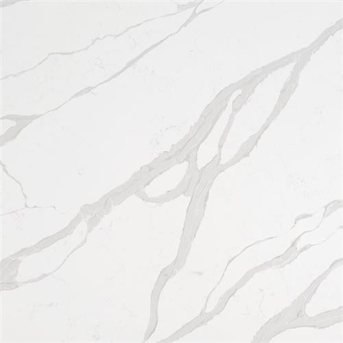 Q Premium Natural Quartz in Calacatta Luccia Solid Surface