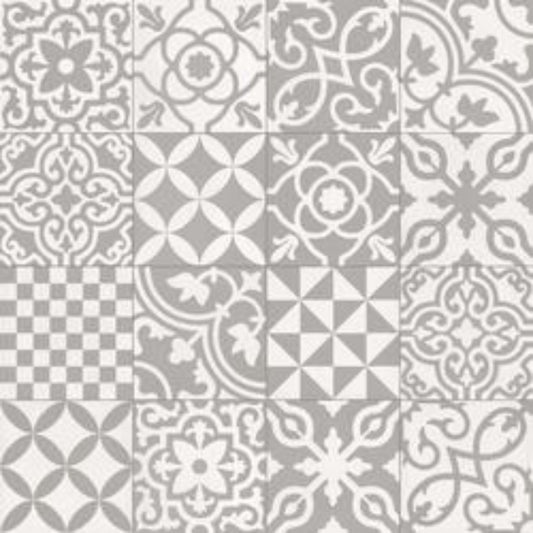 Contrasti in Grigio Decoro Mix Tile