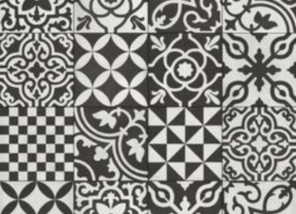 Contrasti in Antracite Decoro Mix