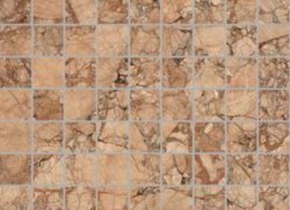 Incanto - 30X30 in Breccia Pernice Mosaico Glossy-30x30