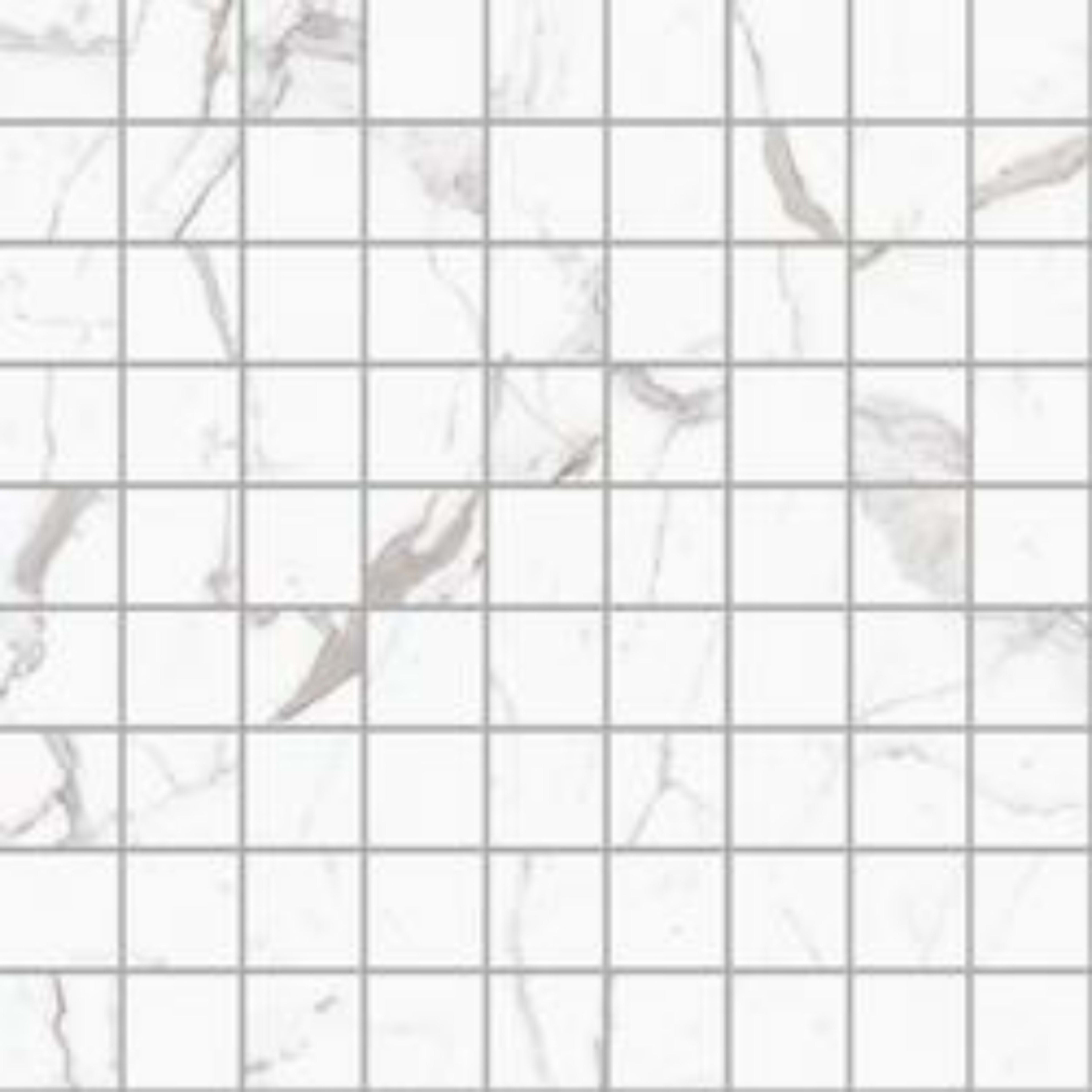 Incanto - 30X30 in Statuario Venato Mosaico Glossy-30x30 Tile