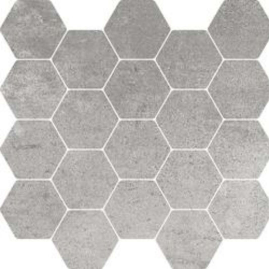 Clayton in Iron Mosaico Tile