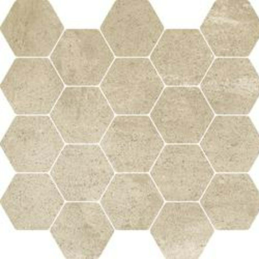 Clayton in Earth Mosaico Tile