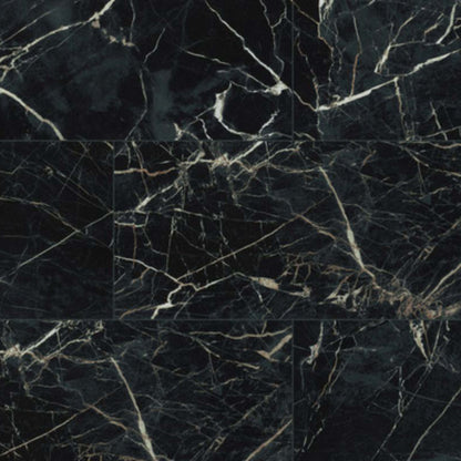 RigidCORE Keystone Tile in Marquina Luxury Vinyl