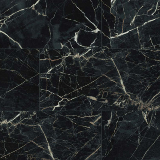 RigidCORE Keystone Tile in Marquina Luxury Vinyl
